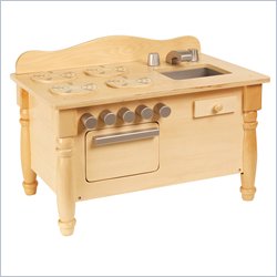 Guidecraft Doll Play Kitchen: Natural