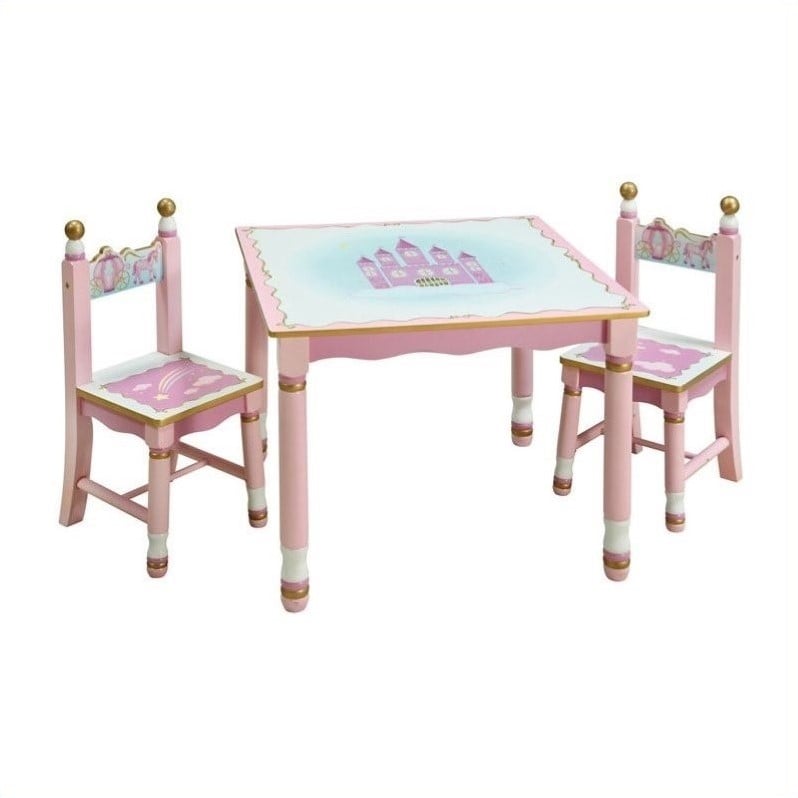 Guidecraft Princess Table & Chairs Set