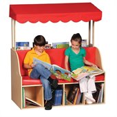 Guidecraft Sit and Store Reading Center with Canopy
