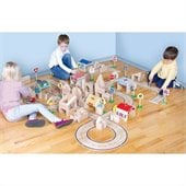 Guidecraft 42 Piece Roadway System