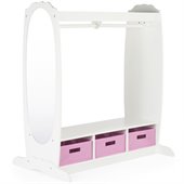 Guidecraft Dress-Up Storage Center in White