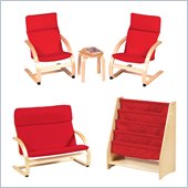 Guidecraft Birch Kiddie Rocker Set