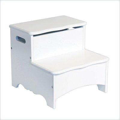 Guidecraft Classic White Storage Step-Up