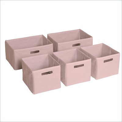 Guidecraft Classic Fabric Baskets - Set of 5