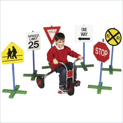 Guidecraft Drivetime Signs - Set of 6