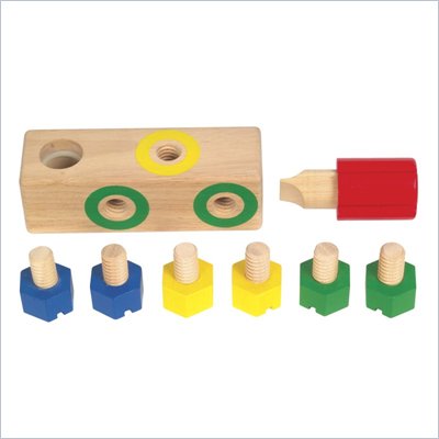 Guidecraft Hardwood Screw Block