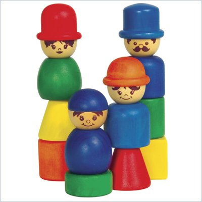Guidecraft Hardwood Thread Heads Family