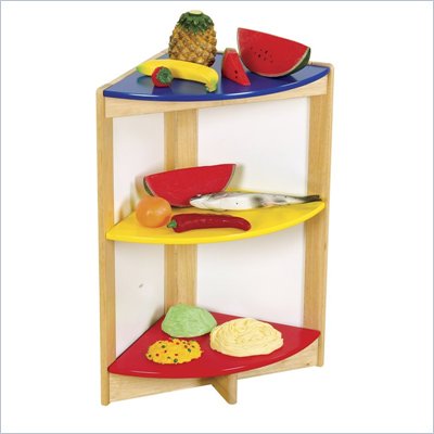 Guidecraft Hardwood Color-Bright Side Shelf