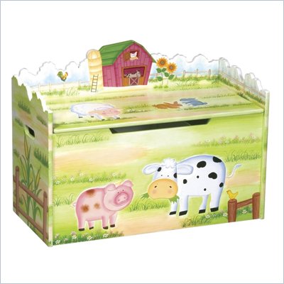 Guidecraft Little Farm House Toy Box