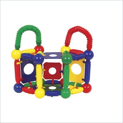 Guidecraft Magneatos Jumbo Master Builder - 89 Pieces