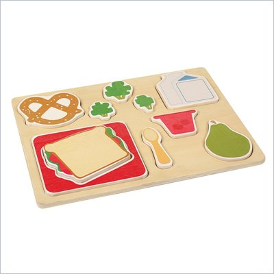 Guidecraft Sorting Food Trays: Lunch