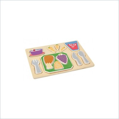 Guidecraft Sorting Food Trays: Dinner
