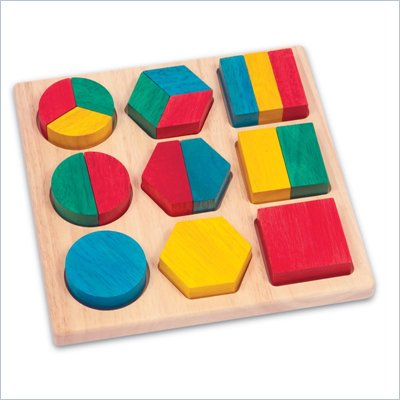 Guidecraft Fraction Action Board