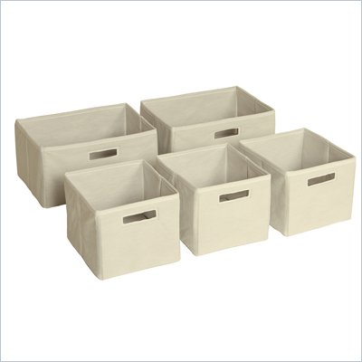 Guidecraft Mission Wicker Baskets - Set of 5