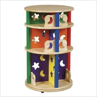 Guidecraft Moon and Stars - Media Storage Carousel