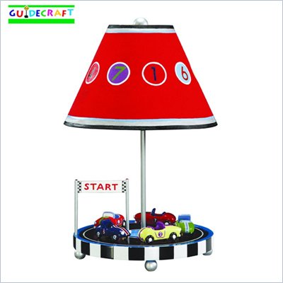 Guidecraft Retro Racers Table Lamp