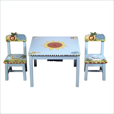 Guidecraft Safari Table and Chairs