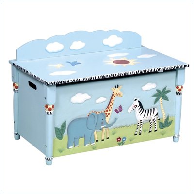 Guidecraft Safari Toy Box