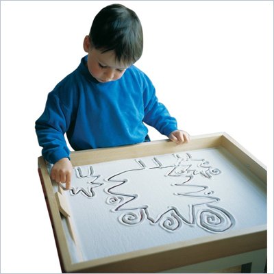 Guidecraft Solid Beech Wood Sand Tray