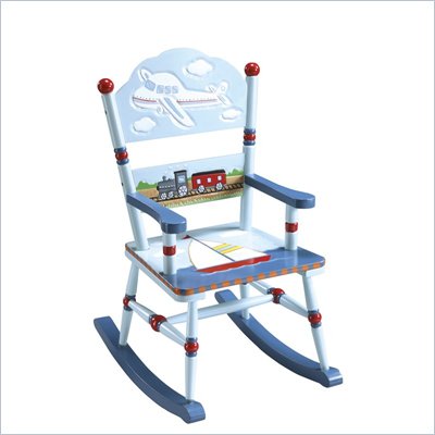 Guidecraft Hardwood Transportation Rocking Chair