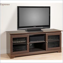 Prepac Ferentino 60" Black TV Stand