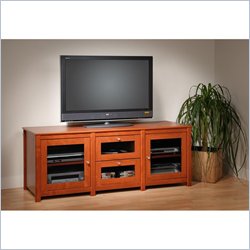 Prepac Arturo Series Plasma/LCD 2 Drawer Cherry TV Console