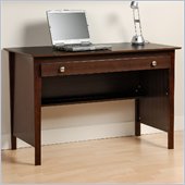 Prepac Belcarra Series Contemporary Wood Laptop Desk in Espresso