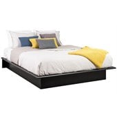 Prepac Black Sonoma Queen Size Platform Bed