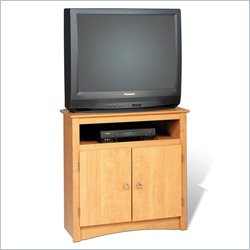 Prepac Sonoma Tall Maple Corner TV Stand