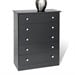 Prepac 5 Drawer Chest in Black Finish