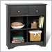 Prepac Sonoma Black Buffet Console Table