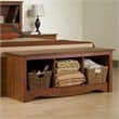 ADD TO YOUR SET: Prepac Monterey Cherry Cubby Storage Bench