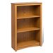 Prepac Sonoma Oak 4 Shelf Bookshelf