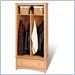 Prepac Sonoma Maple Entryway Hall Tree Organizer