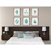 Prepac Series 9 Designer Floating Headboard with Nightstands in Espresso