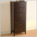 Prepac Manhattan Espresso Tall 6-Drawer Lingerie Chest