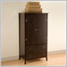 Prepac Manhattan TV/Wardrobe Armoire in Espresso