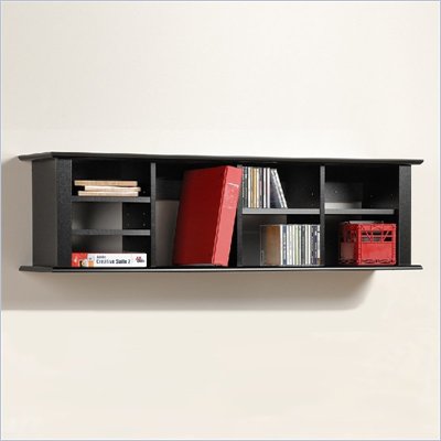 Prepac Black Sonoma Wall Hutch