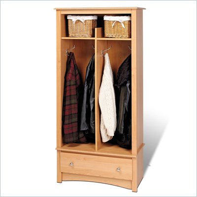 Maple Furniture Manufacturers on Prepac Sonoma Maple Entryway Hall Tree Organizer Mel 3369