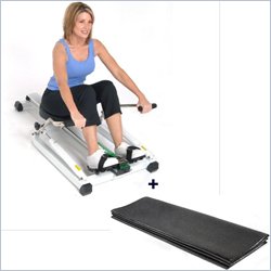 Stamina 1205 Precision Extruded Aluminum Beam Rower w/ Fold to Fit Equipment Mat