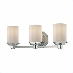 Minka Lighting Falstone 3 Light Bath Minka Lavery in Chrome with Etched Opal Glass