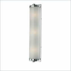 Minka Lighting Hyllcastle 3 Light Bath Minka Lavery in Chrome with Inside Ribbed with White Glass