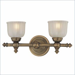 Minka Lighting Fordyce 2 Light Bath Minka Lavery in Dark Brushed Bronze with Clear Etched Glass