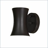 Minka Lighting Forio 1 Light Outdoor Wall Mount The Great Outdoors in Dorian Bronze with Steel Shade