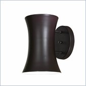 Minka Lighting Forio 1 Light Outdoor Wall Mount The Great Outdoors in Dorian Bronze with Steel Shade