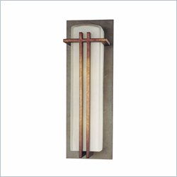 Minka Lighting Anzio 2 Light Indoor/Outdoor Wall Mount The Great Outdoors in Anzio Copper Patina with Etched Opal Glass
