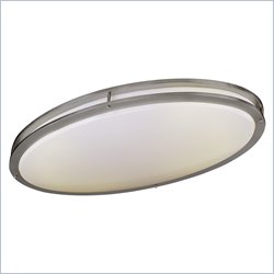 Minka Lighting Lavery 2 Light Oval Flush Mount