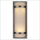 Minka Lighting Lavery 2 Light Wall Sconce with Etched Opal Glass