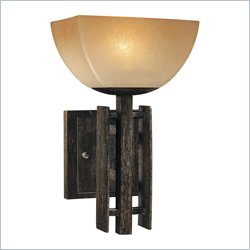 Minka Lighting Lavery 1 Light Bath Fixture with Venetian Scavo Glass