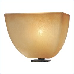 Minka Lighting Lavery 1 Light Wall Sconce with Venetian Scavo Glass